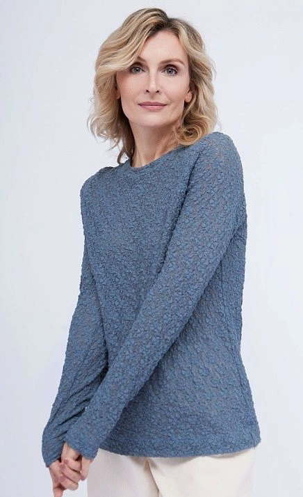 GRIOL. Джемпер жен. 310915.6_313.8600F Серо-голубой GRIOL GRIOL. Джемпер жен. 310915.6_313.8600F Серо-голубой