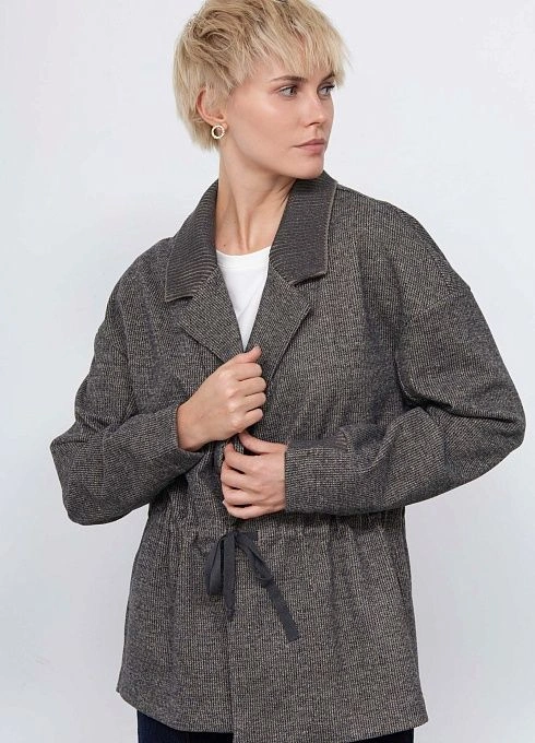  GRIOL. Жакет жен. 370074ГР.03313.8203Y Серый меланж GRIOL