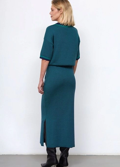 Юбка жен. 350123.33303.8788V Т.синий_  (5)