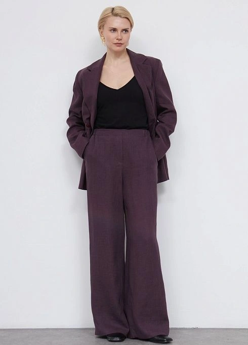 Брюки жен. 328106.11312.9200N Тёмно-фиолетовый (2)