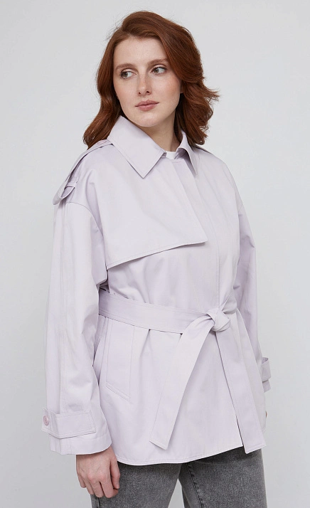  GRIOL. Плащ жен. 504490.11209.6700N Сиренево-серый 