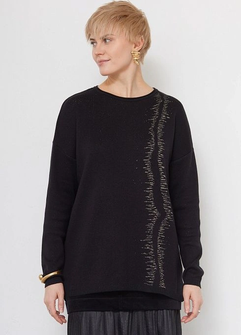  GRIOL. Джемпер жен. 310534.33303.8200L Чёрный GRIOL
