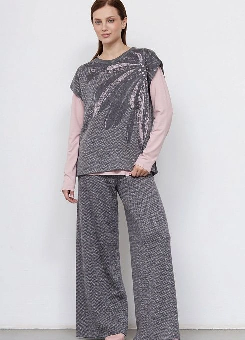 Жилет жен. 380100.33303.7901YF Серый  (2)