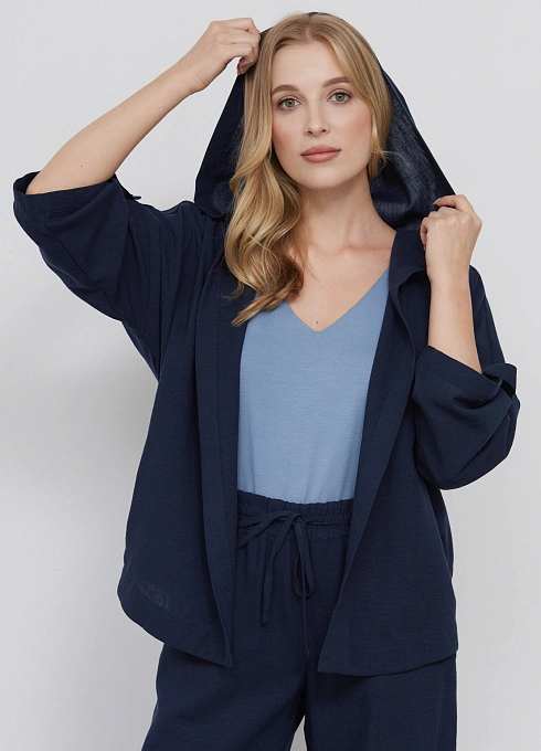  GRIOL. Жакет жен. 370179.09312.9600N Тёмно-синий GRIOL