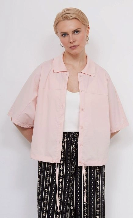 Блузка оверсайз на кулиске GRIOL