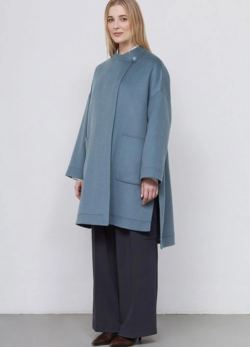 Полупальто жен. 520921D.43208.1700N Бирюзовый (3)
