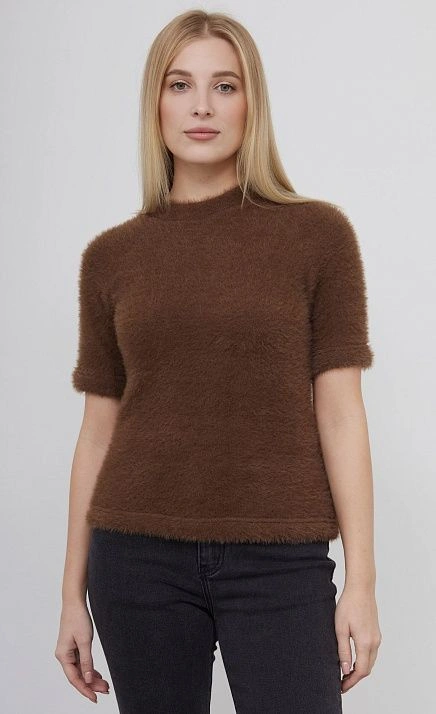GRIOL. Джемпер жен. 311081.03313.1100N Коричневый GRIOL GRIOL. Джемпер жен. 311081.03313.1100N Коричневый