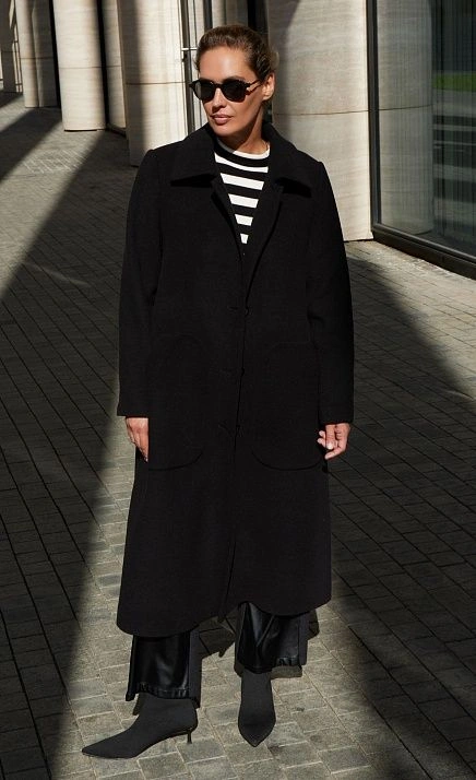  GRIOL. Пальто жен. 534235.11208.8200N Чёрный 