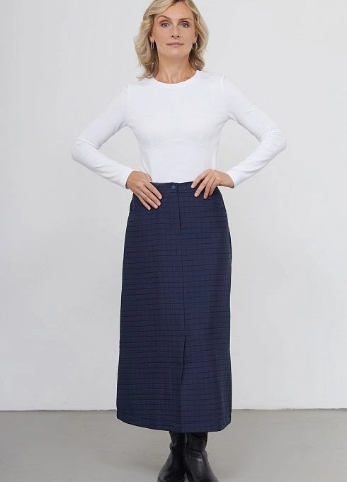  GRIOL. Юбка жен. 350061.03312.9600N Т.синий GRIOL