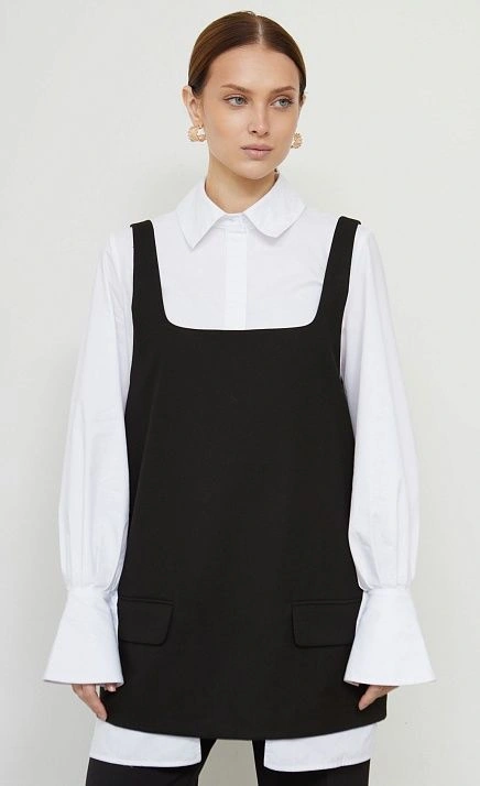  GRIOL. Жилет жен. 388403.11312.8200N Чёрный 