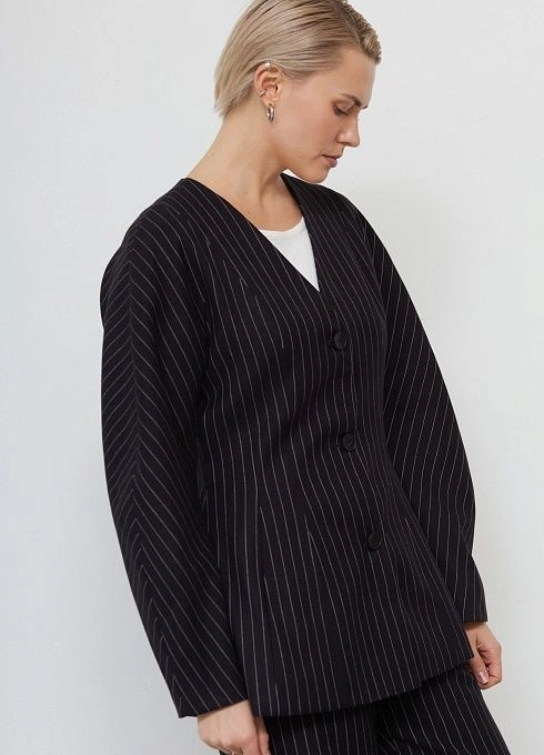 Жакет жен. 378392.11312.8202S Чёрный (3)