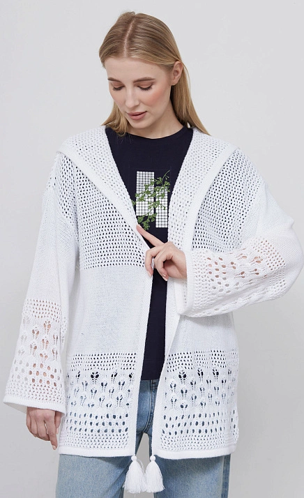  GRIOL. Жакет жен. 370232.05303.0200N Белый 