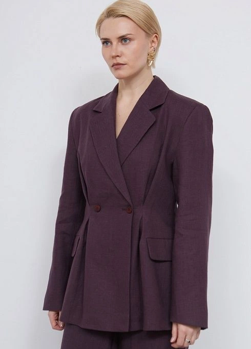 Жакет жен. 378461.11312.9200N Тёмно-фиолетовый (5)