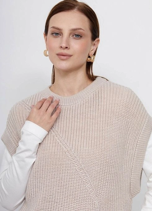 Жилет жен. 380104.01303.7500N Белый песок  (5)