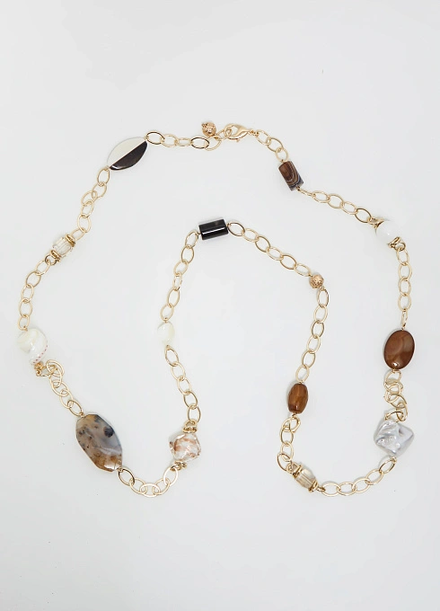  GRIOL. Колье-трансформер Лель1 Коричневый GRIOL