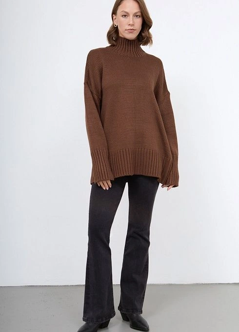 Джемпер жен. 310448.15303.5900N Коричневый  (2)