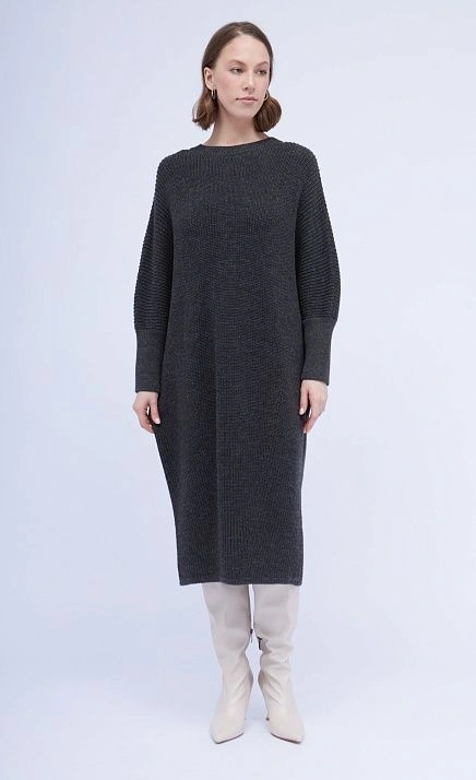  GRIOL. Платье жен. 360132.01303.7400N Тёмно-серый 