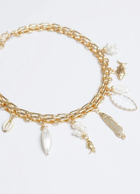 Колье Рибо Роха4 Белый (2)