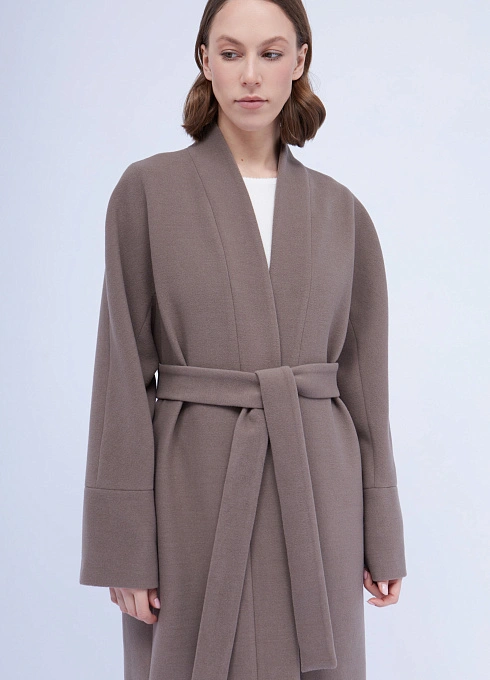  GRIOL. Пальто жен. 534302.11208.1100N Коричневый GRIOL