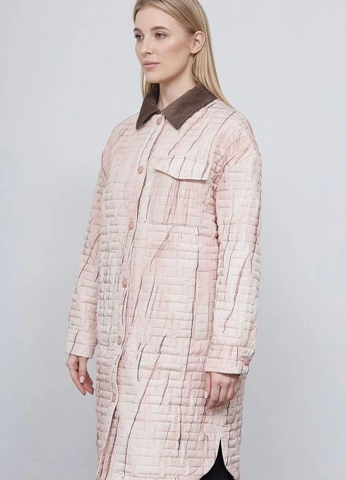 Пальто жен. 534589.11208.7001S Персиковый  (4)