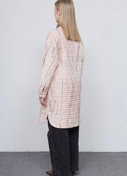 Пальто жен. 534589.11208.7001S Персиковый  (6)