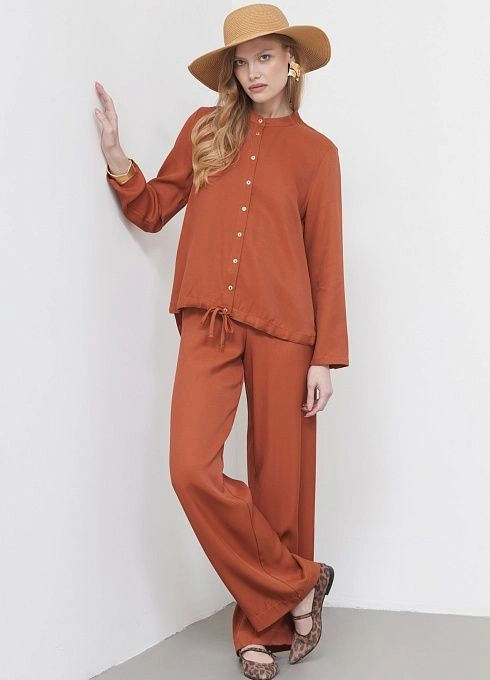 Брюки жен. 320360Х.03312.5900N Оранжевый  (2)