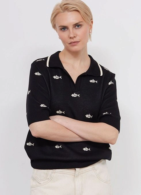 Джемпер жен. 310564.33303.8207A Чёрный (2)