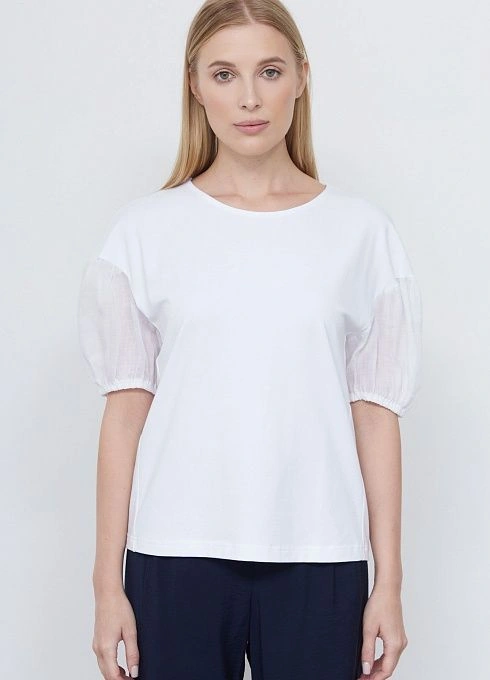  GRIOL. Джемпер жен. 310973РГ.6_313.0200N Белый GRIOL