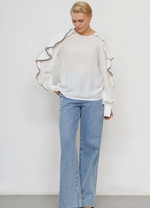 Блузка жен. 318553.11312.0700N Молочный (2)