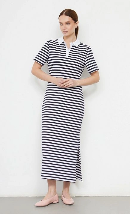  GRIOL. Платье жен. 360331.6_313.0298S Бело-синий 