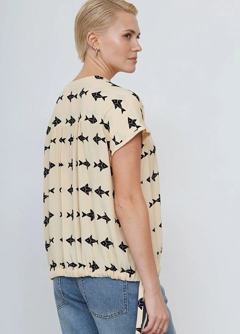 Блузка жен. 311155.03312.2282A Ваниль (3)