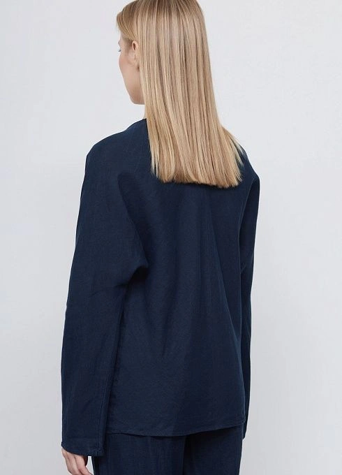 Жакет жен. 375012.38312.9600N Тёмно синий  (1)
