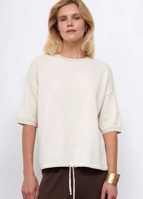  GRIOL. Джемпер жен. 310470.33303.0621L Молочно-золотистый GRIOL