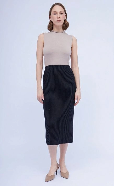  GRIOL. Юбка жен. 350115.02303.9800N Тёмно-синий 