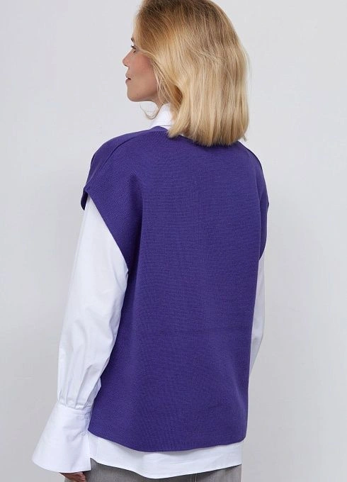 Жилет жен. 380045К.33303.9200M Лиловый  (1)