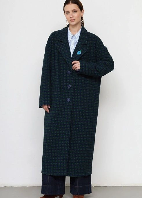 Жакет жен. 370086.03312.8829P зеленыйсиний  (3)