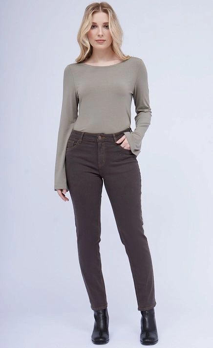  GRIOL. Брюки жен. 320278.26304.1100N Шоколад 