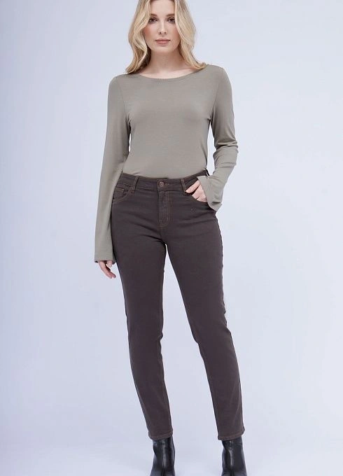  GRIOL. Брюки жен. 320278.26304.1100N Шоколад GRIOL