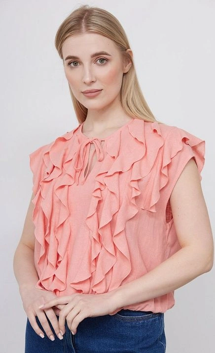 Блузка с оборками GRIOL Блузка с оборками GRIOL