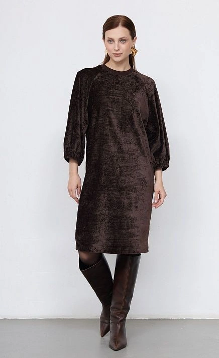  GRIOL. Платье жен. 360330Н.6_312.1100N Шоколадный 