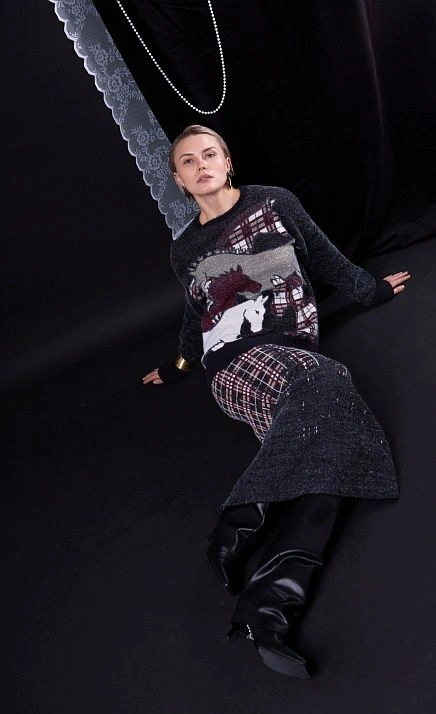  GRIOL. Юбка жен. 350123.33303.8101P Мультиколор 