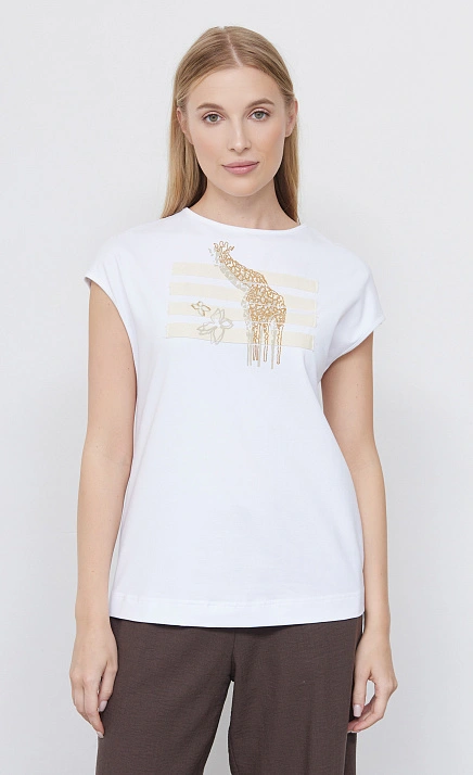  GRIOL. Джемпер жен. 310665ОТ.03313.0200E Белый 