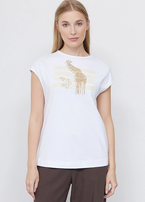  GRIOL. Джемпер жен. 310665ОТ.03313.0200E Белый GRIOL