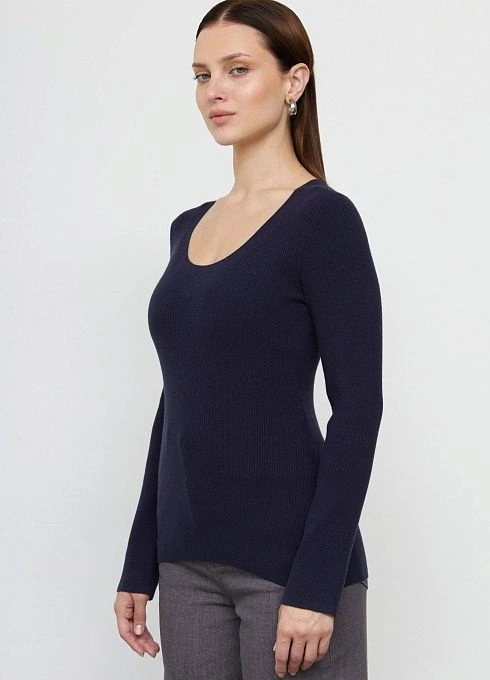Джемпер жен. 314120.42303.9600N Тёмно-синий (2)