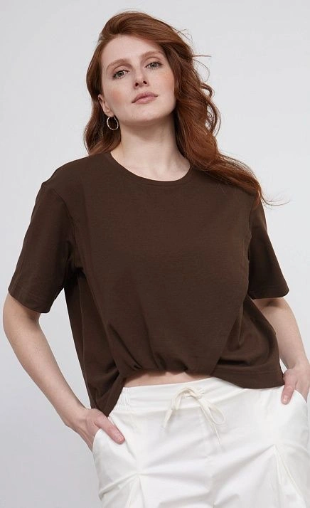  GRIOL. Джемпер жен. 311162.6_313.1100N Коричневый 