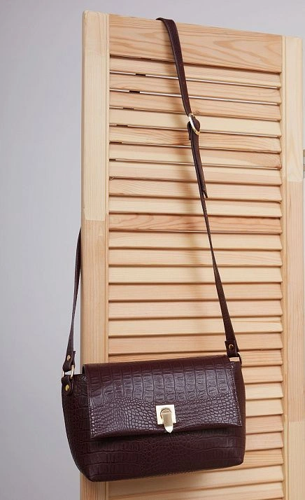  GRIOL. Сумка жен. 47424 Бордо/коричневый 