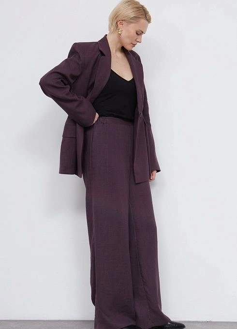 Брюки жен. 328106.11312.9200N Тёмно-фиолетовый (3)