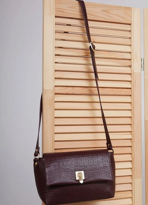  GRIOL. Сумка жен. 47424 Бордо/коричневый GRIOL