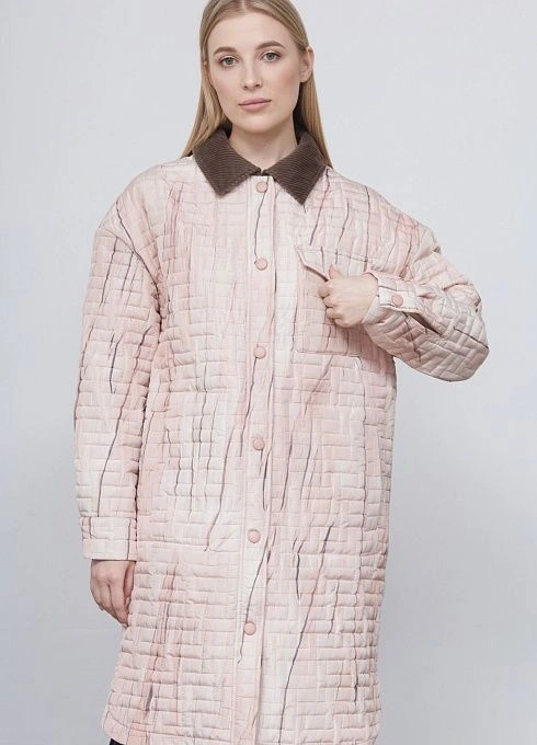 Пальто жен. 534589.11208.7001S Персиковый  (3)