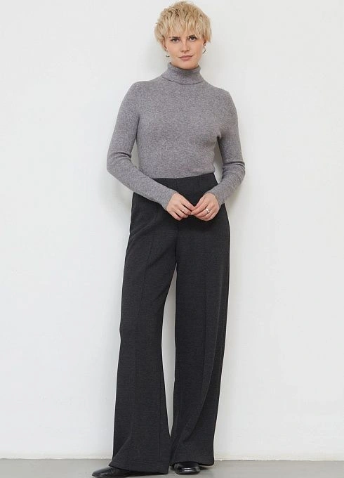 Брюки жен. 320333Б.6_313.7700M Темно-серый меланж (2)